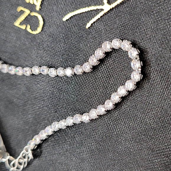 CZ by Kenneth Jay Lane Tennis Bracelet - Picture 7 of 9